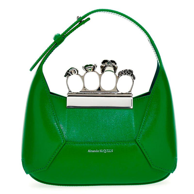 Bolsa Shoulder The Jewelled Hobo Mini In Bright Green - Mercado de Luxo - O Maior E-Commerce de Bens, Produtos e Serviços de Luxo do Brasil.