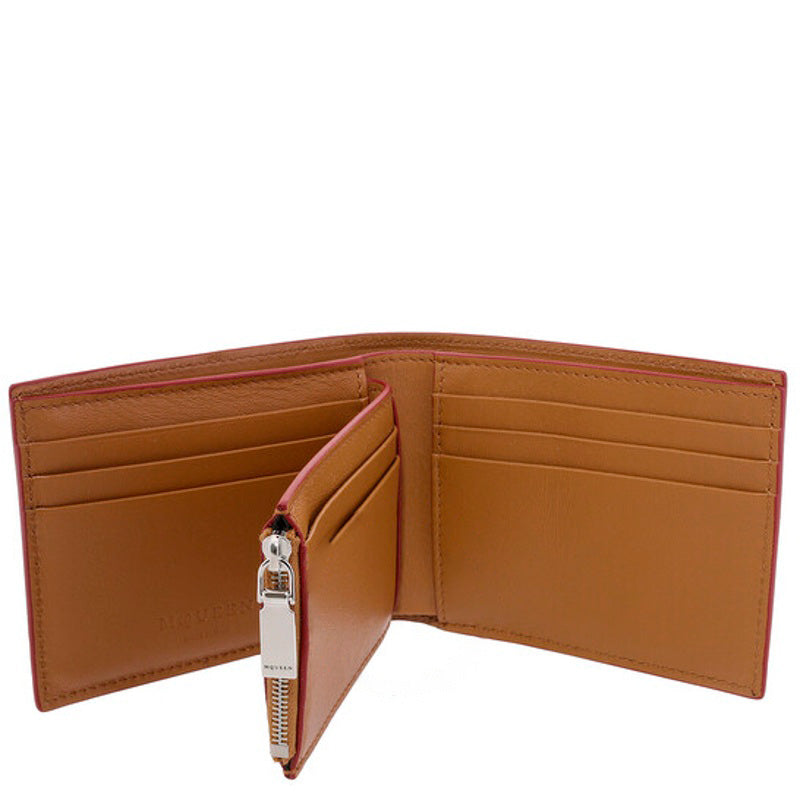 Bolsa Wallet Leather Logo Bifold