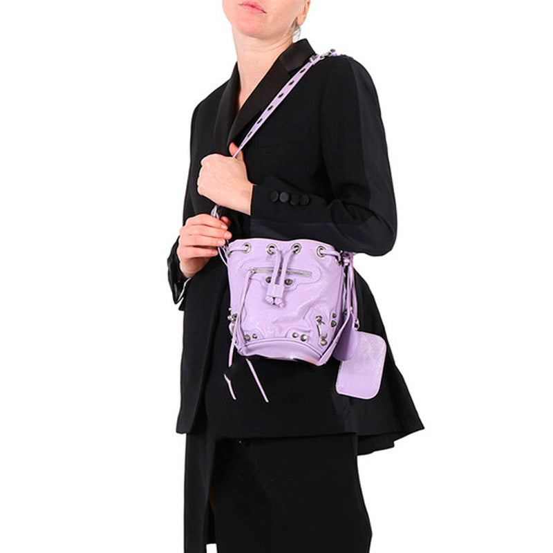 Bolsa Bucket e Cagole Xs In Light Purple
