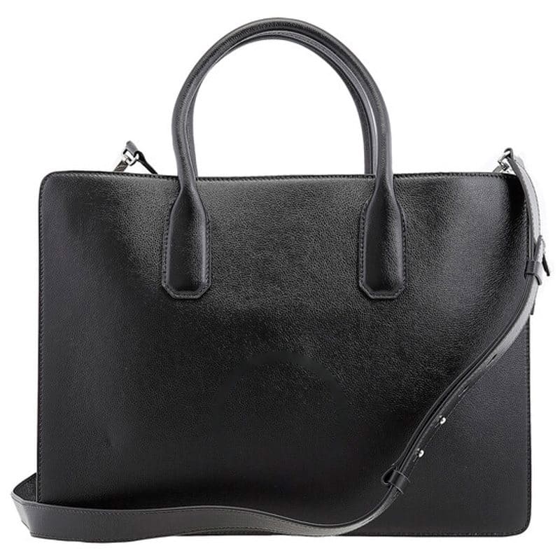 Bolsa Messenger Open Box Banque Black Business