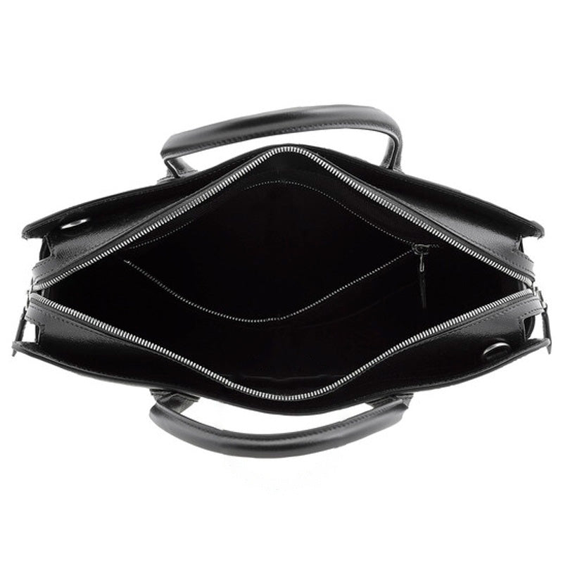 Bolsa Messenger Open Box Banque Black Business