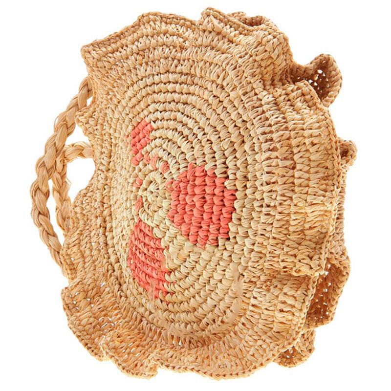 Bolsa Beach Fina Raffia Shoulder