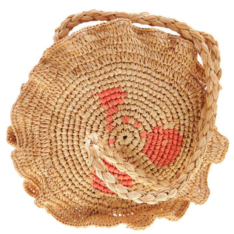 Bolsa Beach Fina Raffia Shoulder