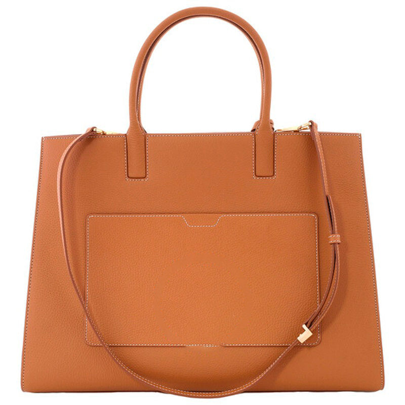 Bolsa Shopper Warm Russet Grainy Medium Frances
