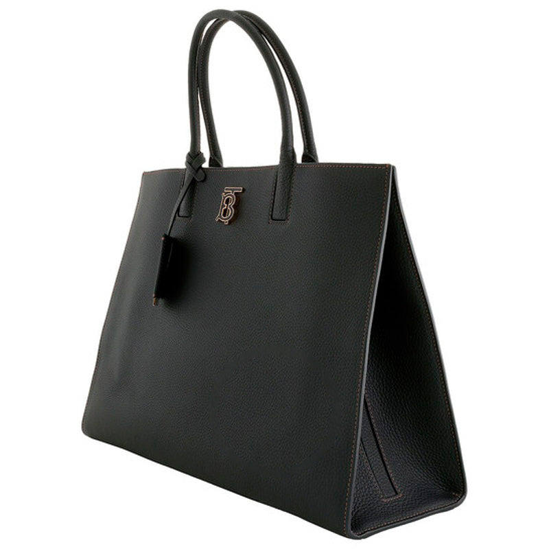 Bolsa Shopper Black Grainy Medium Frances