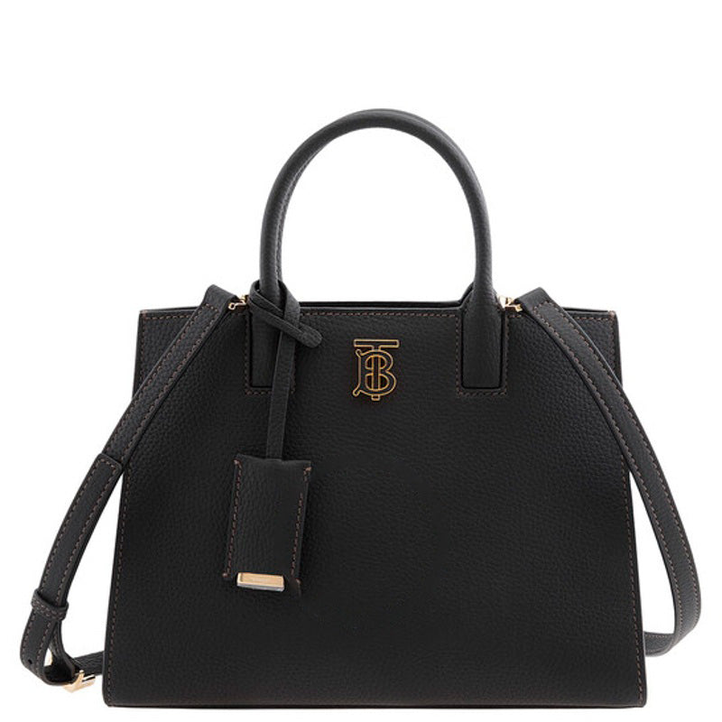Bolsa Shopper Black Frances TB Plaque - Mercado de Luxo - O Maior E-Commerce de Bens, Produtos e Serviços de Luxo do Brasil.