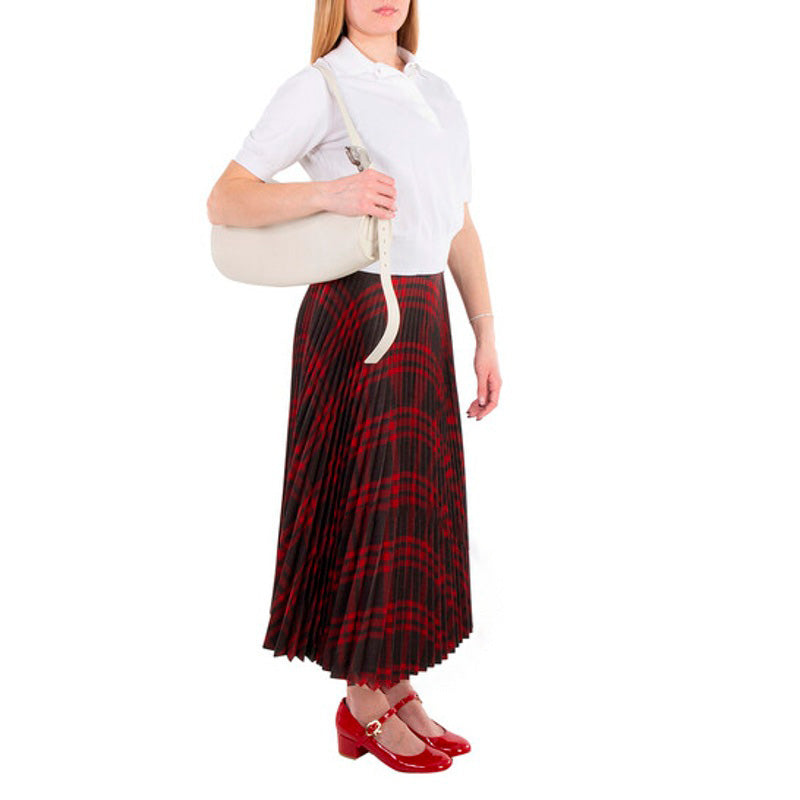Bolsa Shoulder Large Horn in Almond