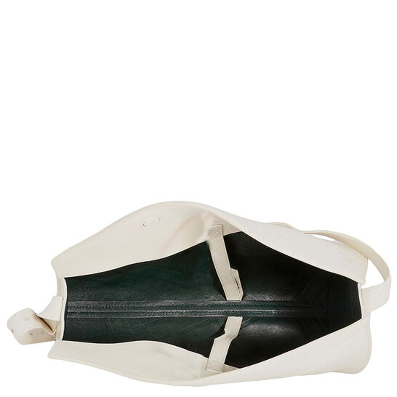 Bolsa Shoulder Large Horn in Almond