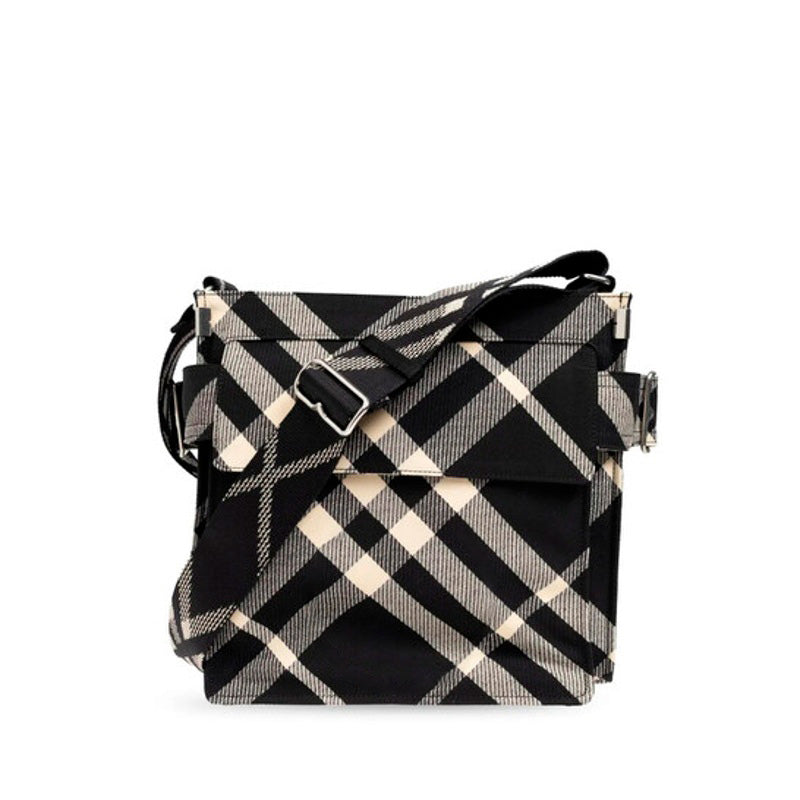 Bolsa Shoulder Checked Trench - Mercado de Luxo - O Maior E-Commerce de Bens, Produtos e Serviços de Luxo do Brasil.