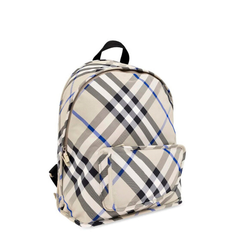 Bolsa Mochila Check Printed Zipped Polyamide
