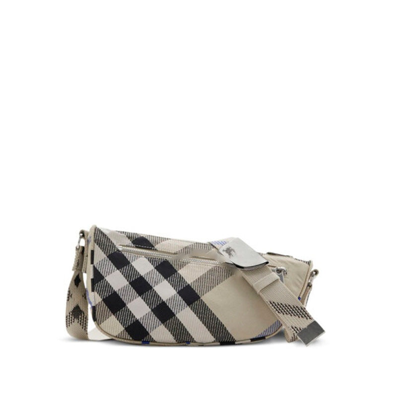 Bolsa Messenger Small Shield Checked Pattern - Mercado de Luxo - O Maior E-Commerce de Bens, Produtos e Serviços de Luxo do Brasil.