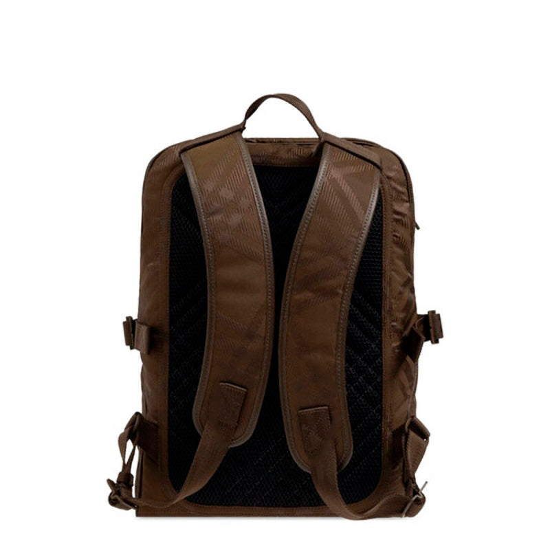 Bolsa Mochila Checked Jacquard Zipped Up