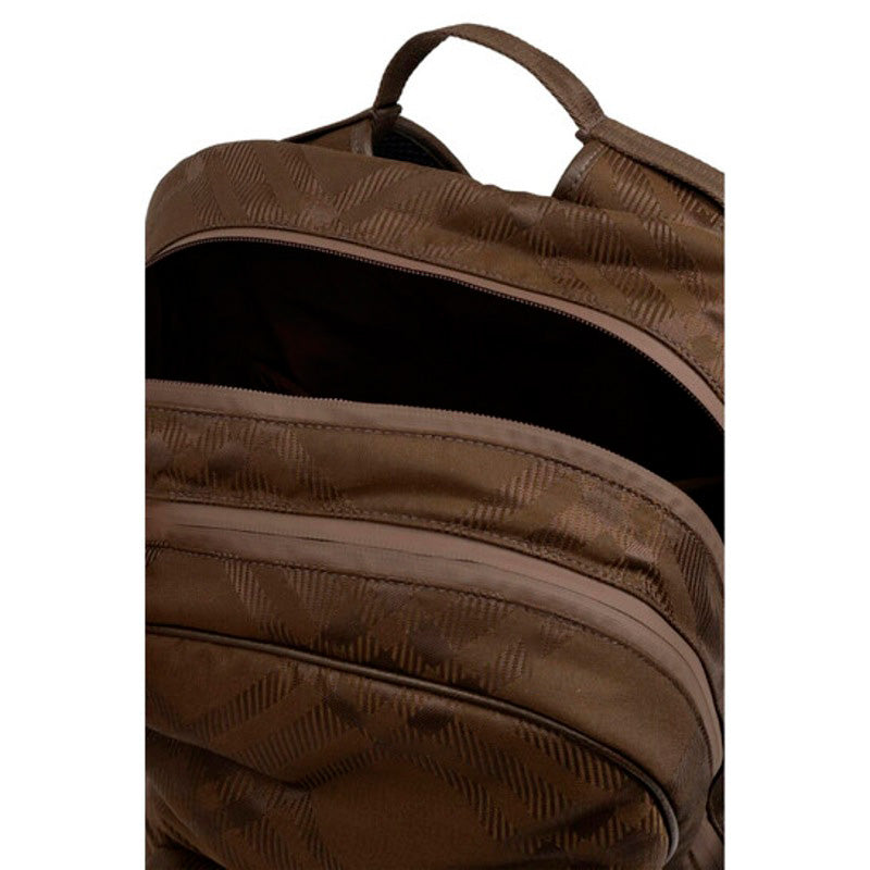 Bolsa Mochila Checked Jacquard Zipped Up