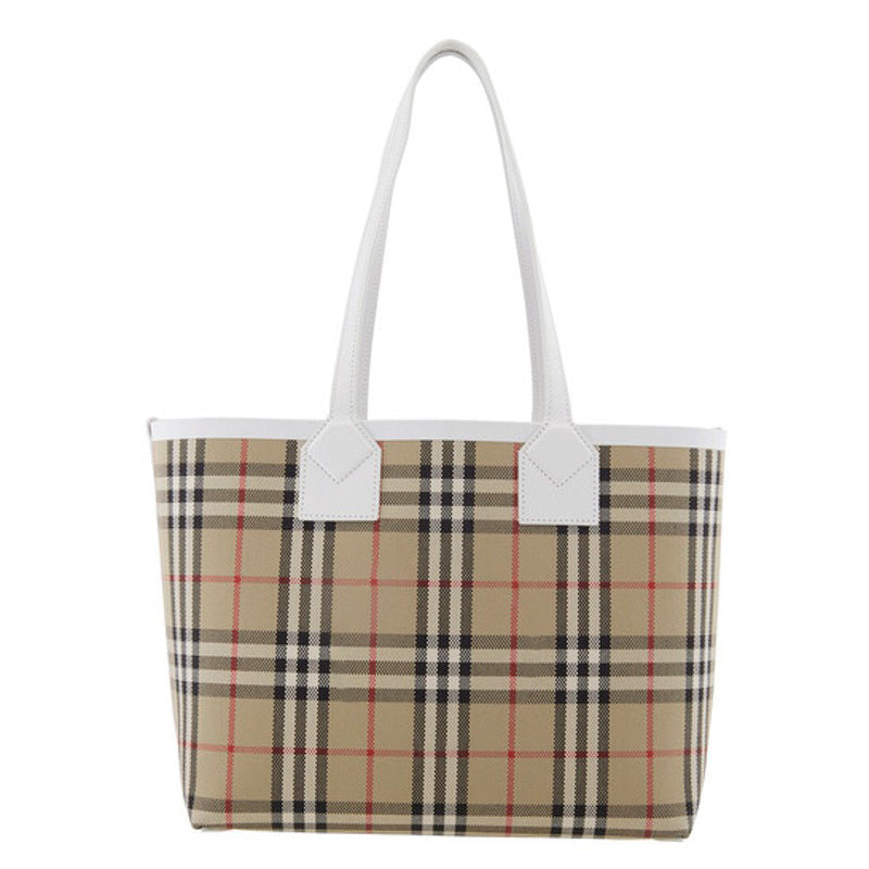 Bolsa Shopper Ladies Archive Beige Check Cotton Canvas Small London - Mercado de Luxo - O Maior E-Commerce de Bens, Produtos e Serviços de Luxo do Brasil.