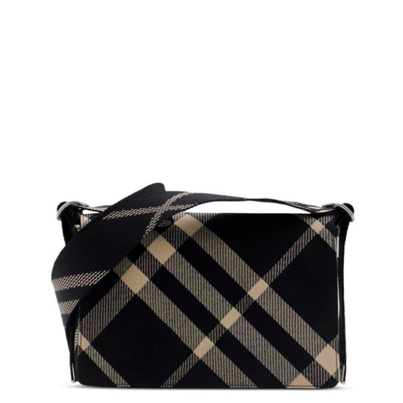 Bolsa Crossbody Check Trench CottonBlend