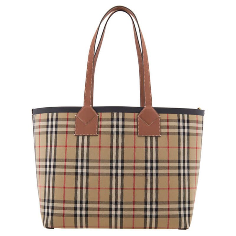 Bolsa Shopper Ladies Medium London CheckPattern - Mercado de Luxo - O Maior E-Commerce de Bens, Produtos e Serviços de Luxo do Brasil.