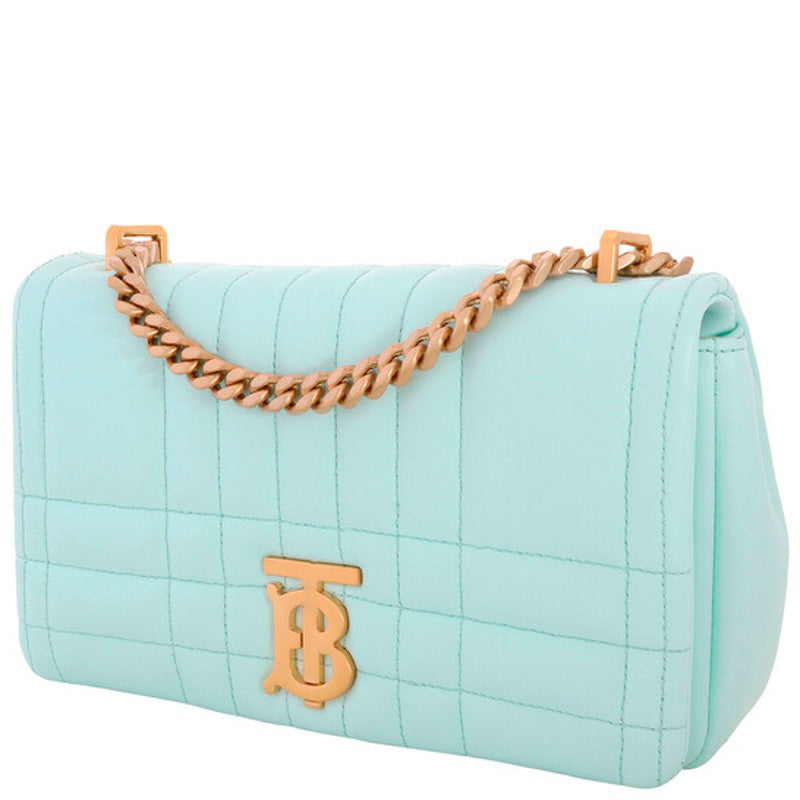 Bolsa Shoulder Cool Mint Quilted Small Lola