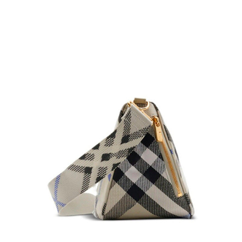 Bolsa Shoulder Medium Shield Checked
