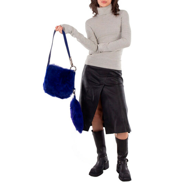 Bolsa Shoulder Small Knight FauxFur
