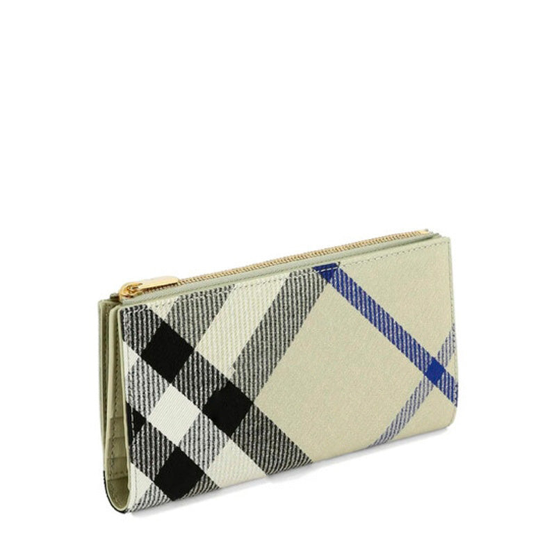 Bolsa Wallet Large Checked Bi Fold