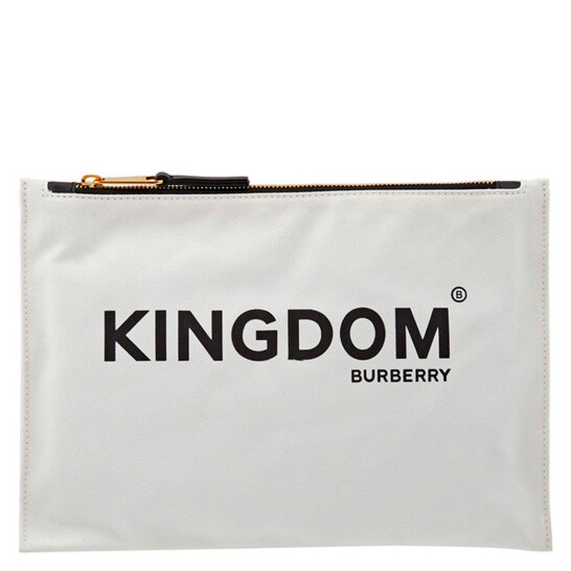 Bolsa Pocket Open Box Medium Kingdom Print Cotton In Chalk White - Mercado de Luxo - O Maior E-Commerce de Bens, Produtos e Serviços de Luxo do Brasil.