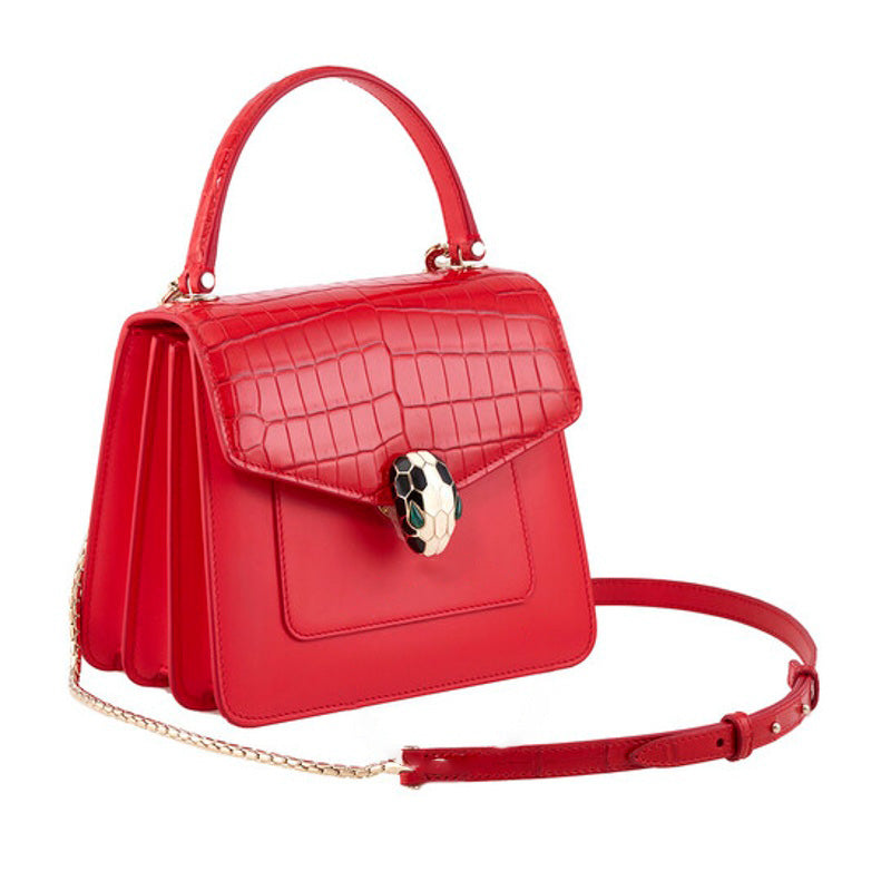 Bolsa Crossbody Serpenti Forever Red