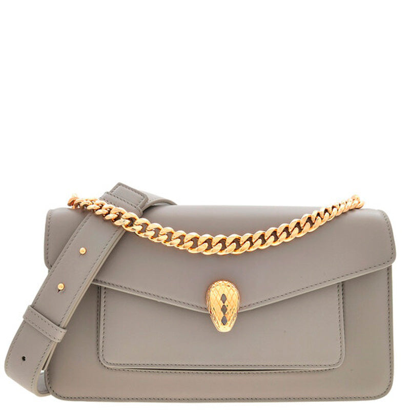 Bolsa Shoulder Grey EastWest Serpenti - Mercado de Luxo - O Maior E-Commerce de Bens, Produtos e Serviços de Luxo do Brasil.
