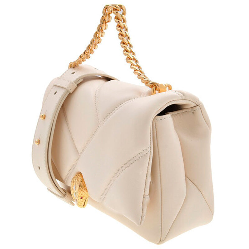 Bolsa Crossbody Small Serpenti Cabochon In Ivory