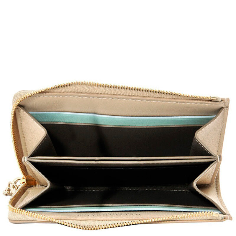 Bolsa Wallet Ivory Serpenti Forever Zipped