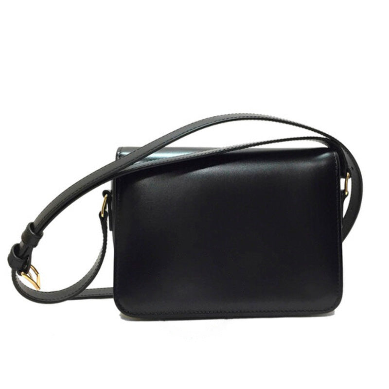 Bolsa Shoulder Teen Triomphe In Shinyskin Black