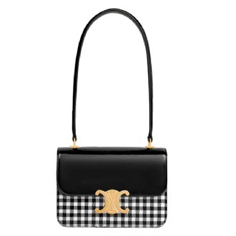 Bolsa Shoulder Garance Is Crafted In VichyPrinted Patent - Mercado de Luxo - O Maior E-Commerce de Bens, Produtos e Serviços de Luxo do Brasil.