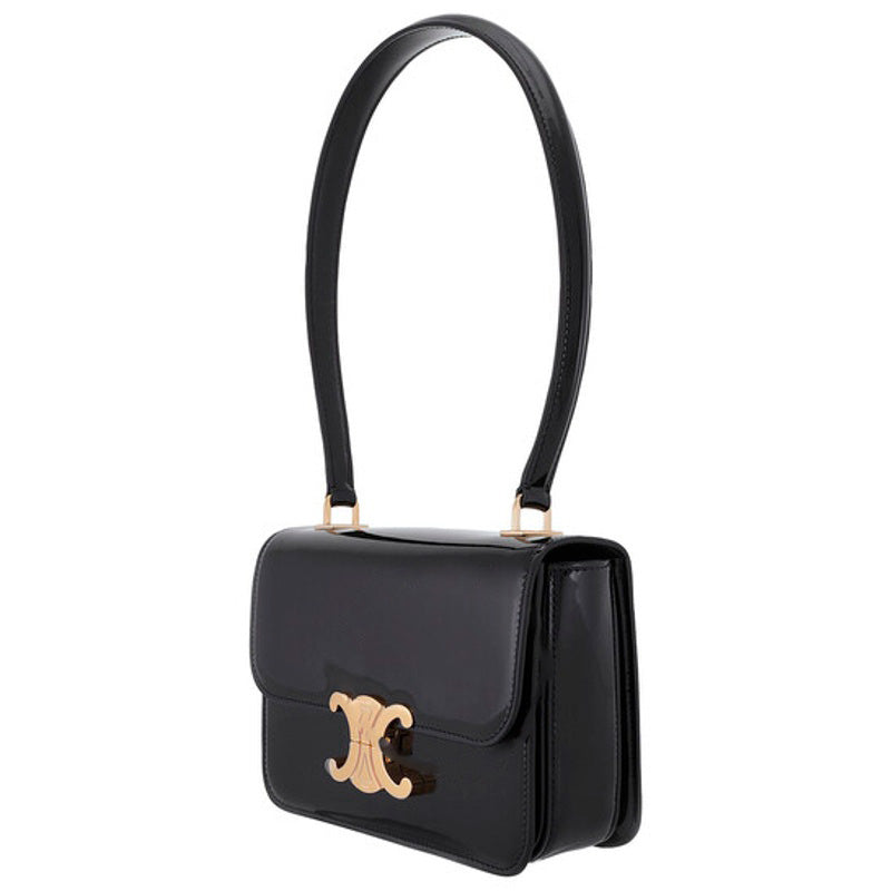 Bolsa Shoulder Teen Garance In Patentskin Black