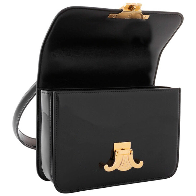 Bolsa Shoulder Teen Garance In Patentskin Black