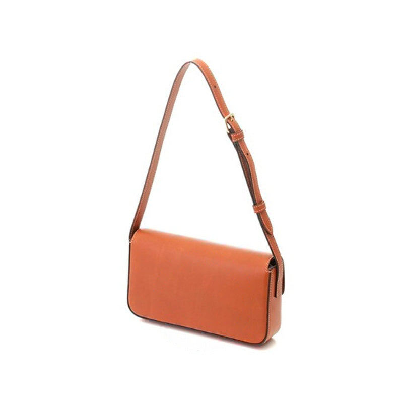 Bolsa Shoulder Open Box Triomph Claude In Naturalskin