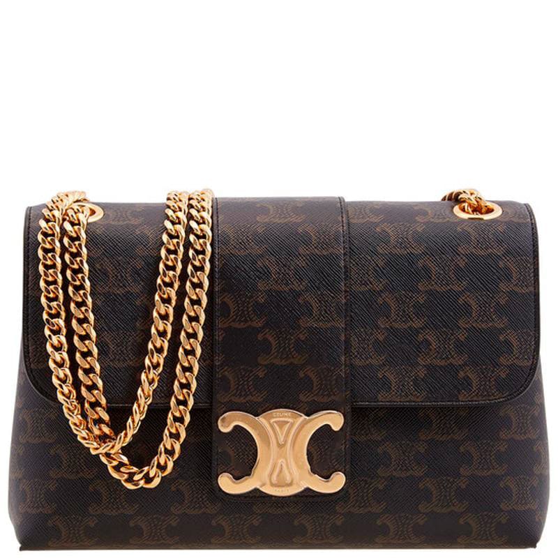 Bolsa Crossbody Medium Victoire Tan - Mercado de Luxo - O Maior E-Commerce de Bens, Produtos e Serviços de Luxo do Brasil.