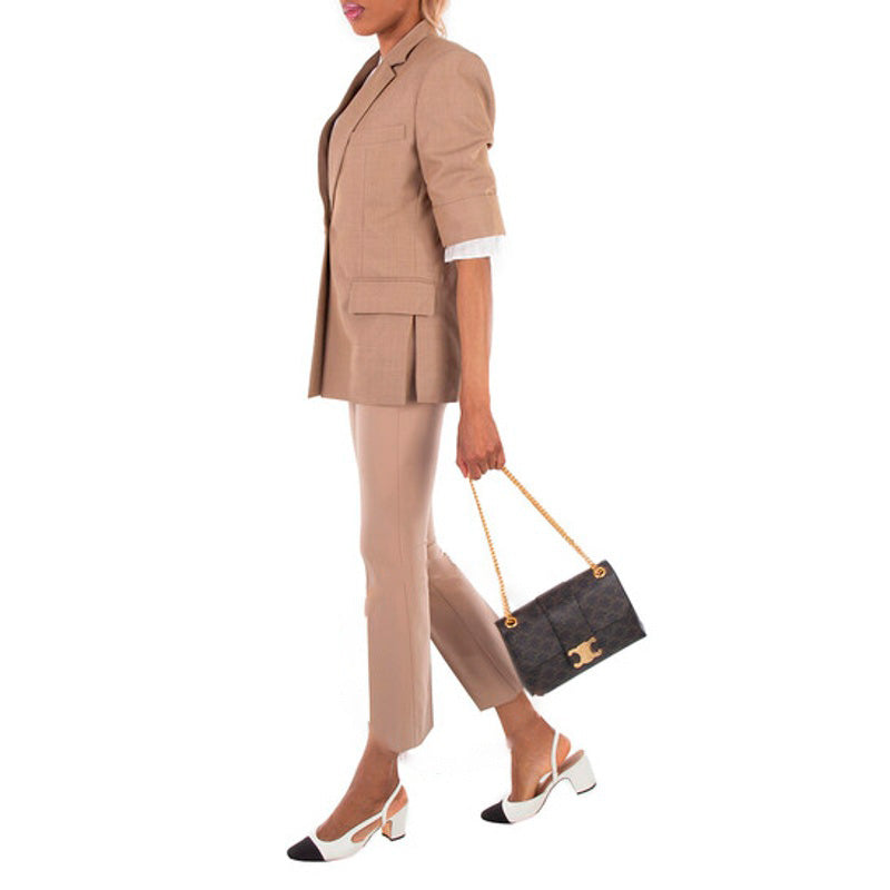 Bolsa Crossbody Medium Victoire Tan