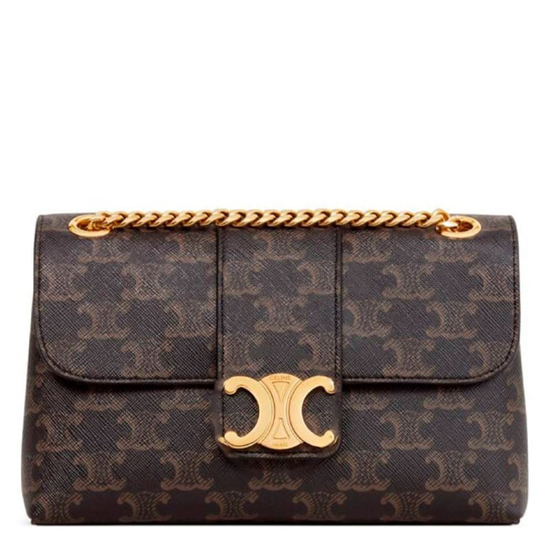 Bolsa Crossbody Triomphe Canvas Teen Victoire - Mercado de Luxo - O Maior E-Commerce de Bens, Produtos e Serviços de Luxo do Brasil.