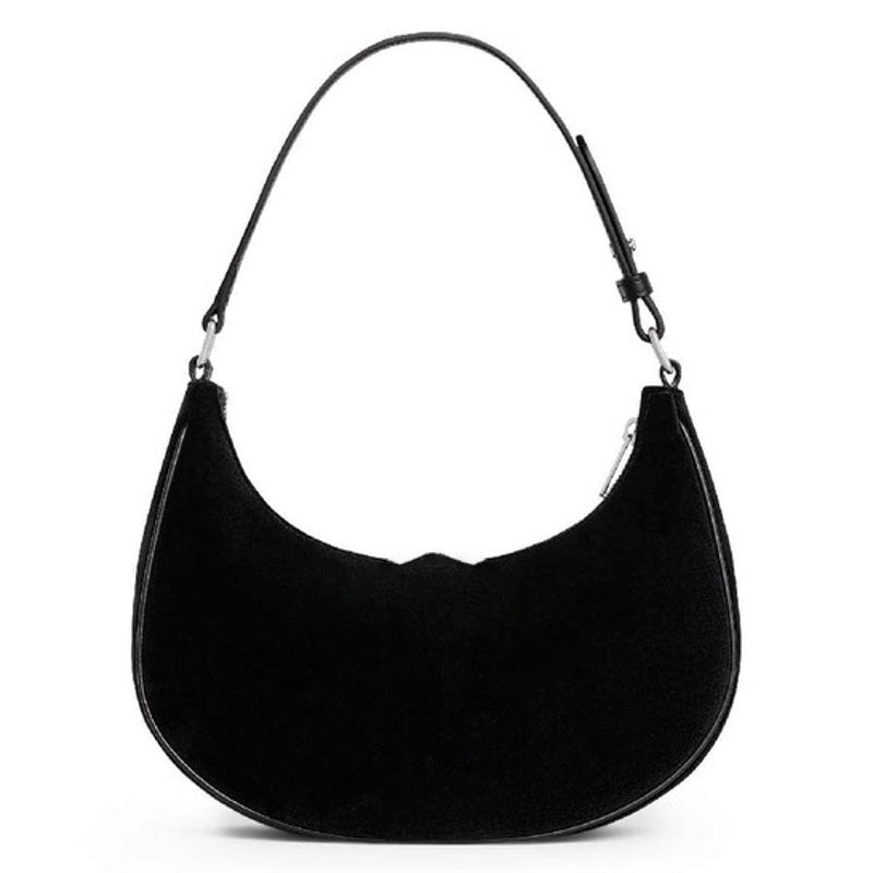 Bolsa Shoulder Ava Triomphe Strass Velvet