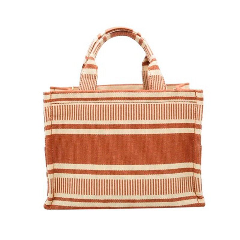 Bolsa Shopper Small Thais Canvas Beige
