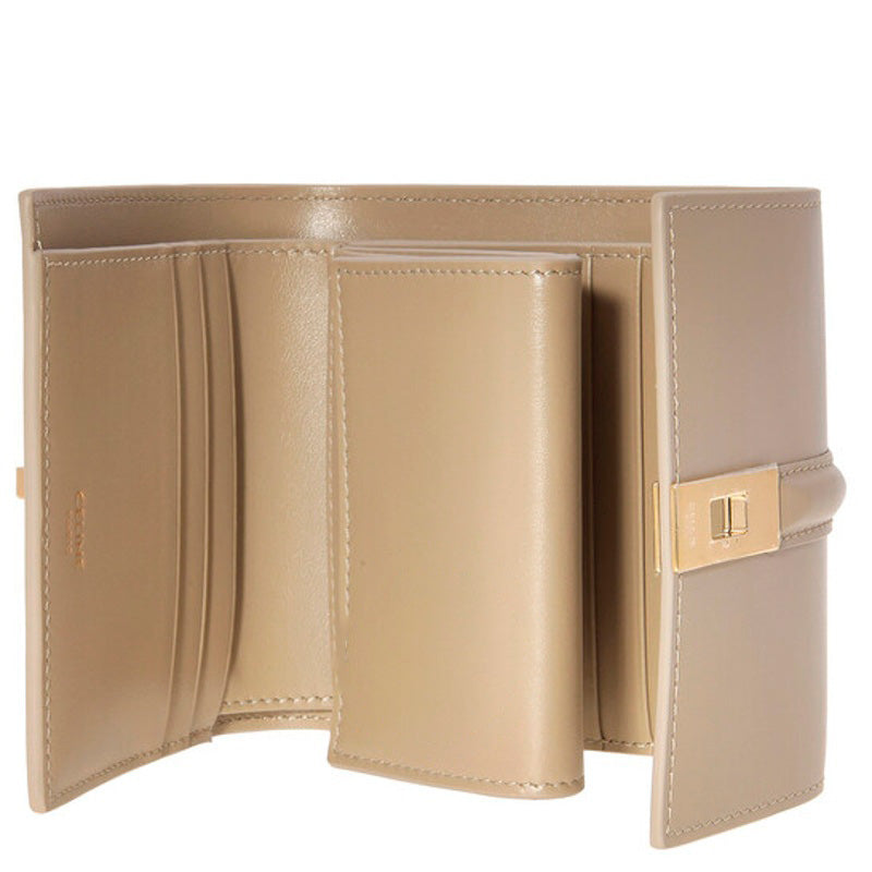 Bolsa Wallet Small Trifold 16 in Cappuccino