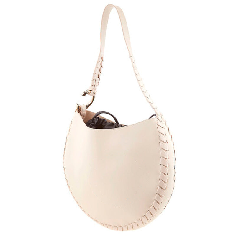 Bolsa Shoulder Large Mate Hobo In Beige