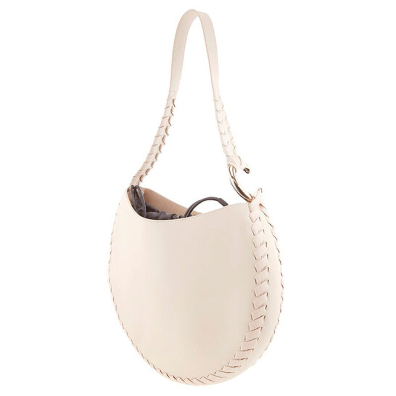 Bolsa Shoulder Large Mate Hobo In Beige