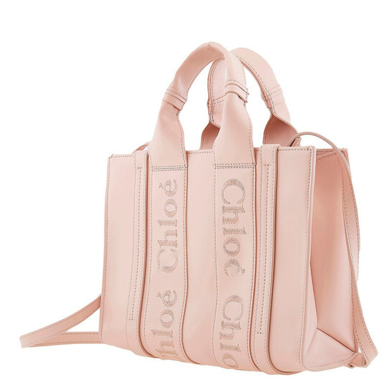 Bolsa Shopper Ladies Cement Pink Small Woody