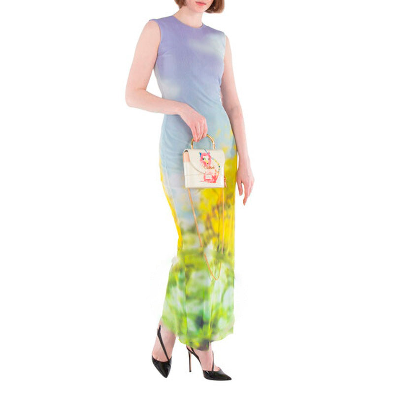 Bolsa Shoulder Small Aby Lock Printed