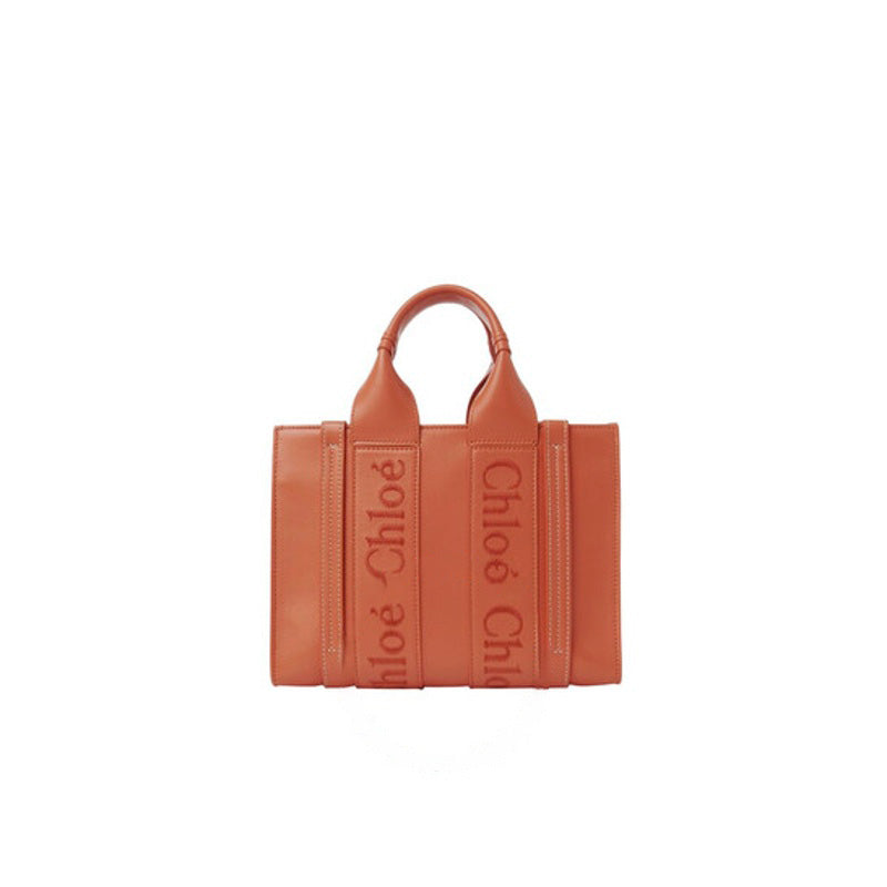 Bolsa Shopper Small Woody Logo