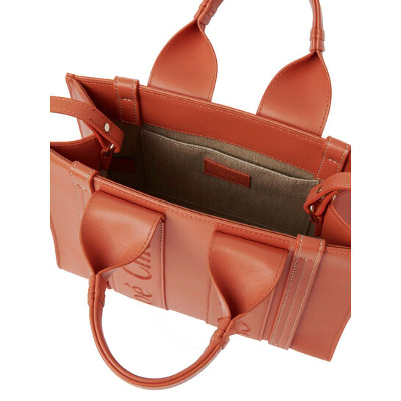 Bolsa Shopper Small Woody Logo