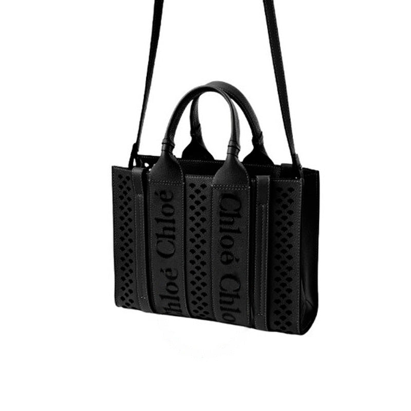 Bolsa Shopper Small Woody Black