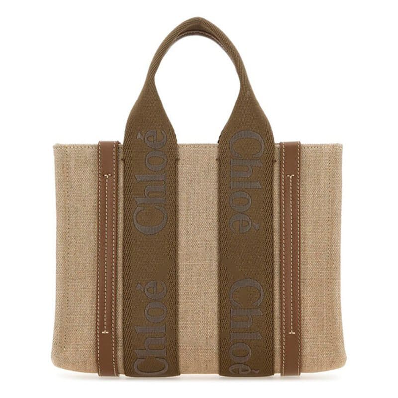 Bolsa Shopper Small Woody Dark Nude - Mercado de Luxo - O Maior E-Commerce de Bens, Produtos e Serviços de Luxo do Brasil.