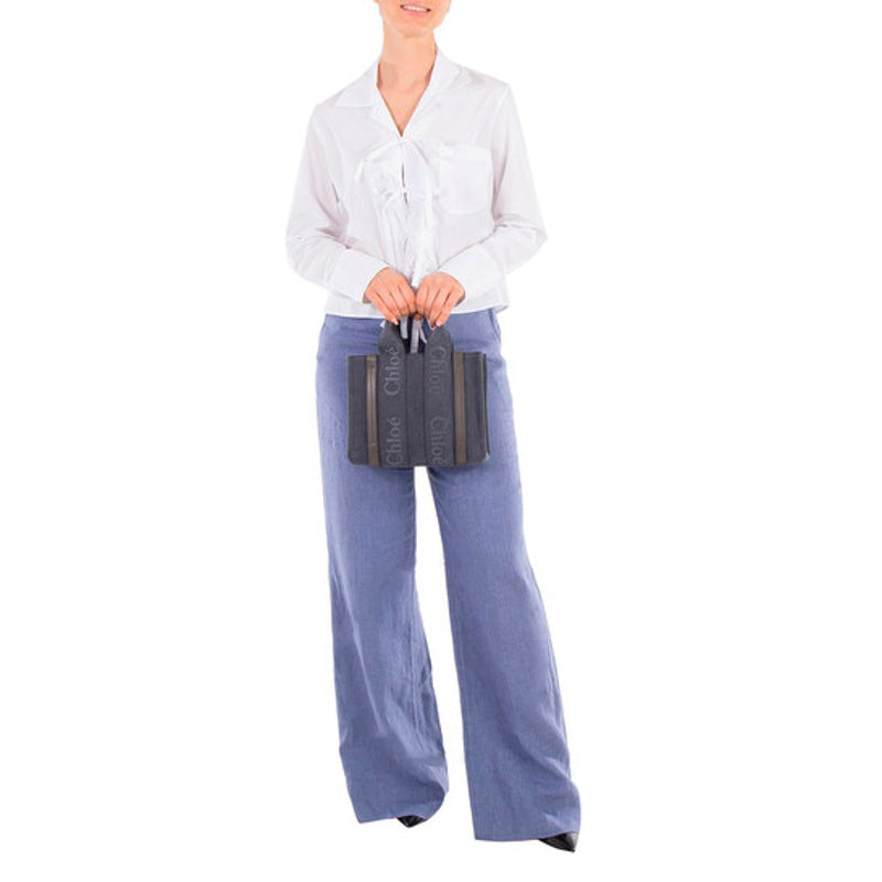 Bolsa Shopper Canvas Small Woody