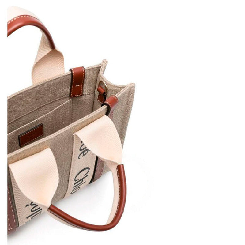 Bolsa Shopper Woody Small Linen
